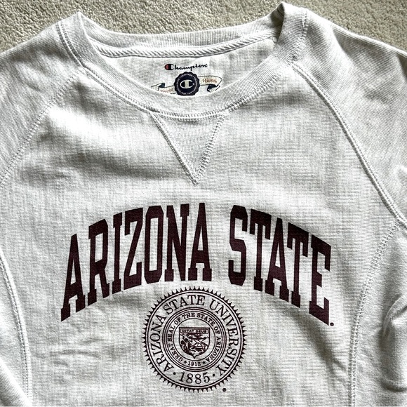 Champions Arizona State University Crew Neck Sweatshirt - Picture 2 of 3
